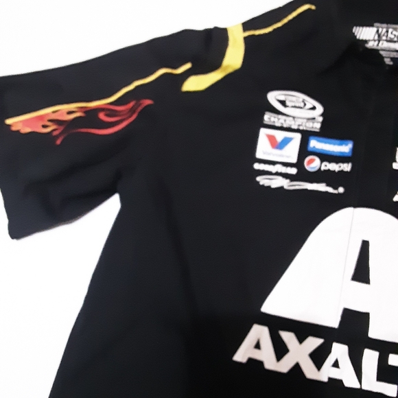 Jeff Gordon Axalta Nascar Racing Pit Crew Button Up Shirt size 2xl - Picture 5 of 8